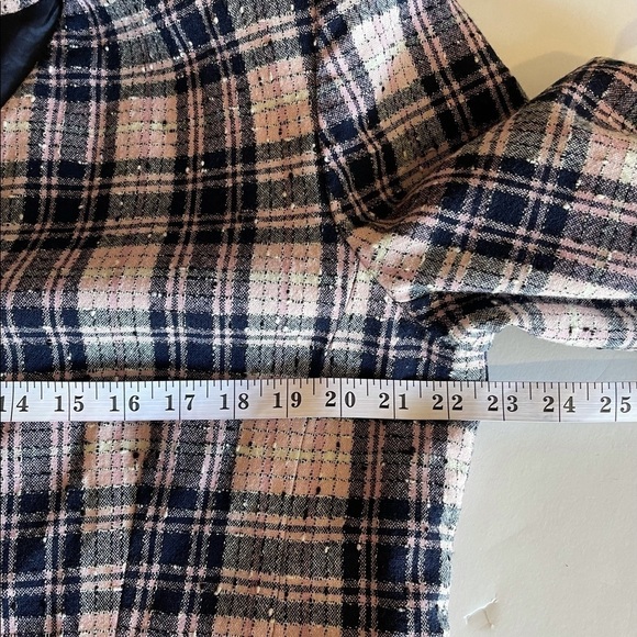 Pendleton Women's Plus Size Plaid Blazer Jacket Coat Wool Jacket, Sz 16 - Picture 10 of 12